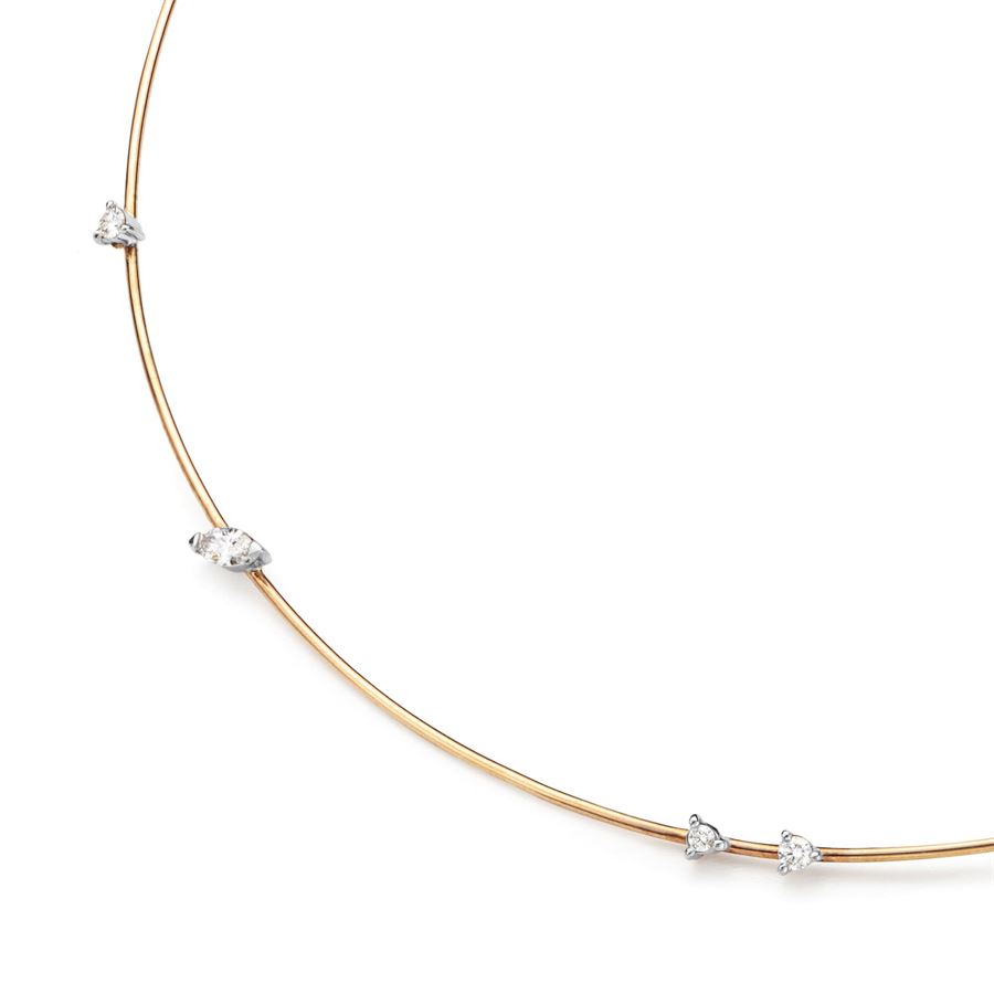 Collana 'Balance' in oro rosa BALANCE | CL GIRAU9R MQ CT.0,31